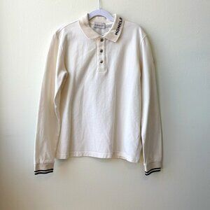 Moncler Longsleeve Polo Shirt - size 14